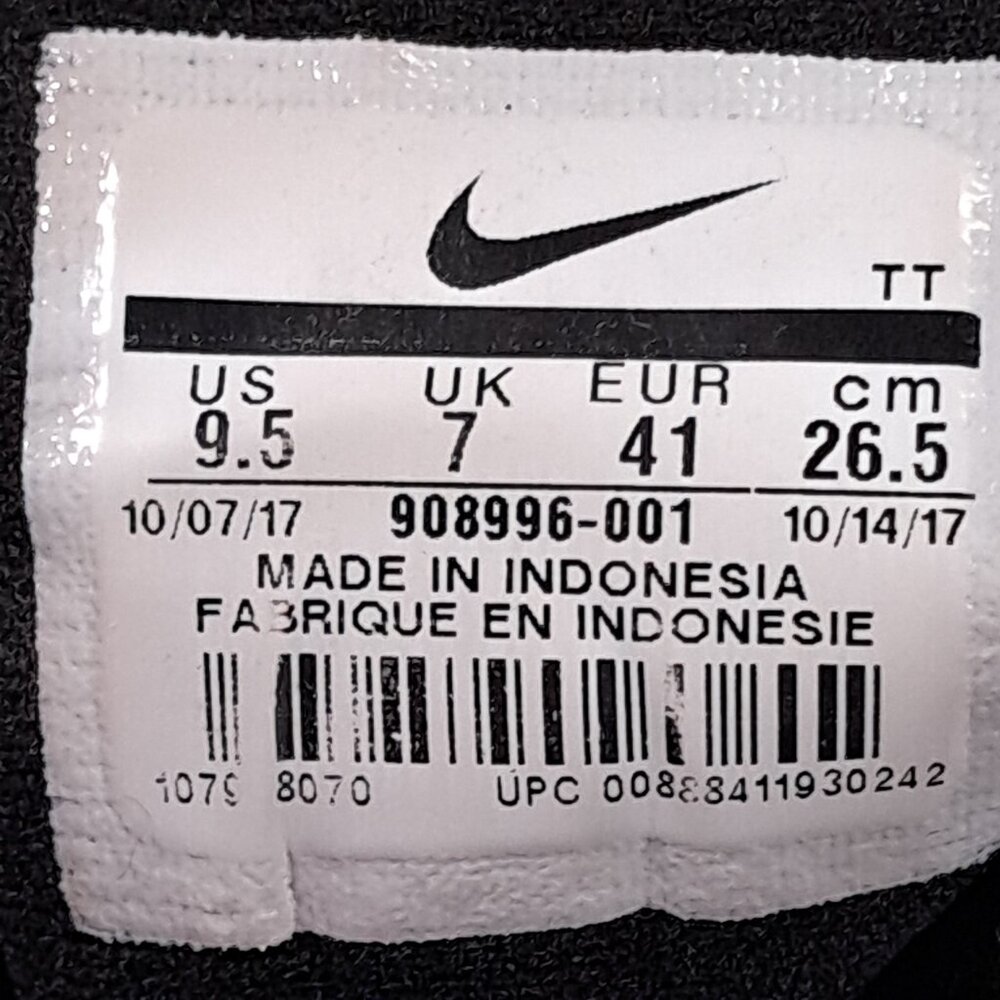 Nike Athletic Shoes Women 9.5 Flex Experience RN 7 Black White 908996-001 Run - Picture 13 of 14
